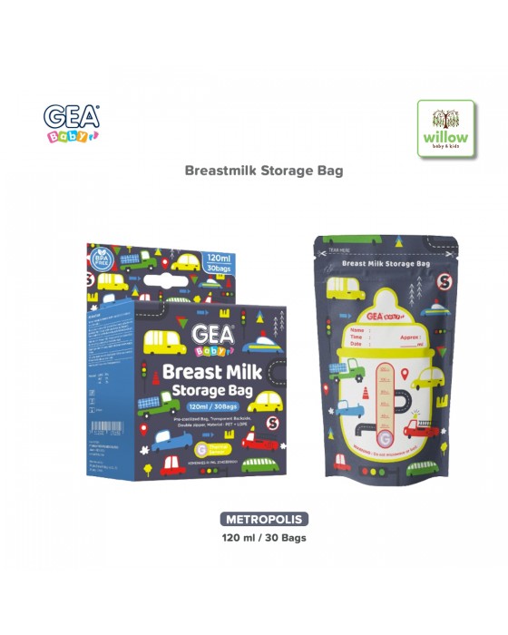 GEA BABY BREASTMILK STORAGE BAG 120ML